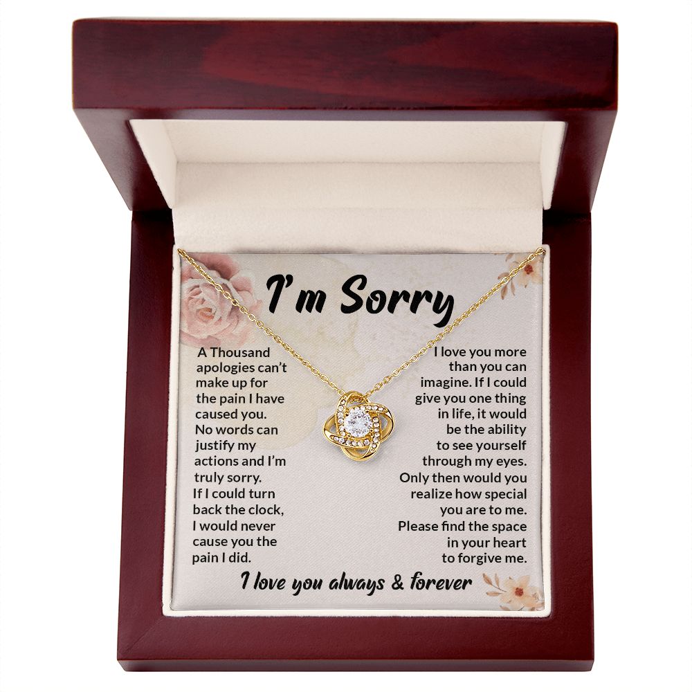 I Am Sorry - Thousand Apologies (ETSY)