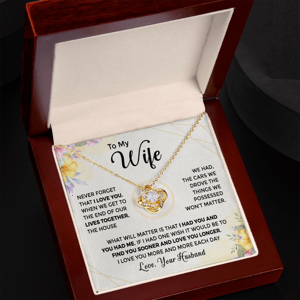 To My Wife - I Had You and You had Me (ETSY)