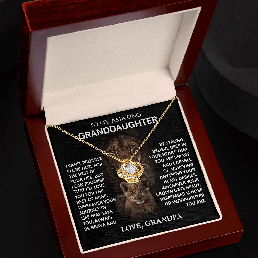 To My Granddaughter - Be Strong (ETSY)
