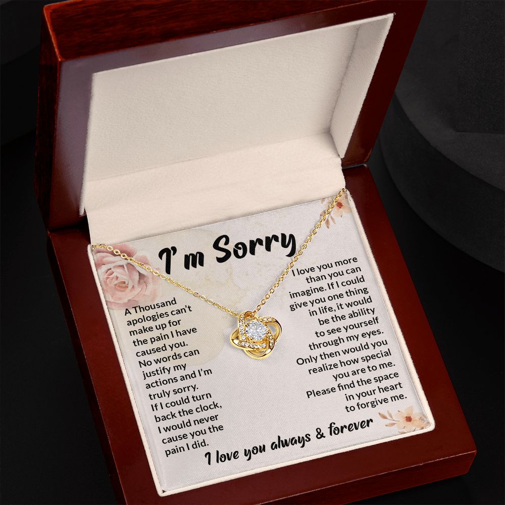 I Am Sorry - Thousand Apologies (ETSY)