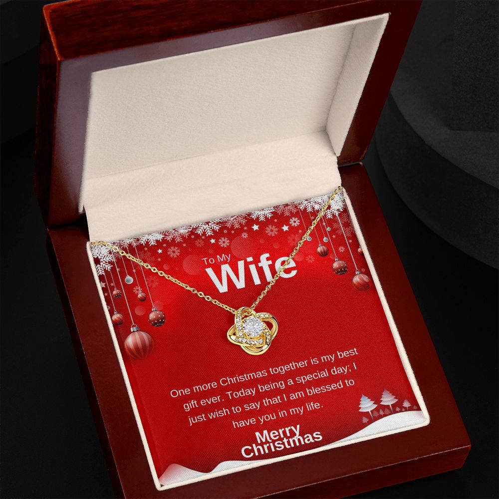 To My Wife - One More Christmas Together