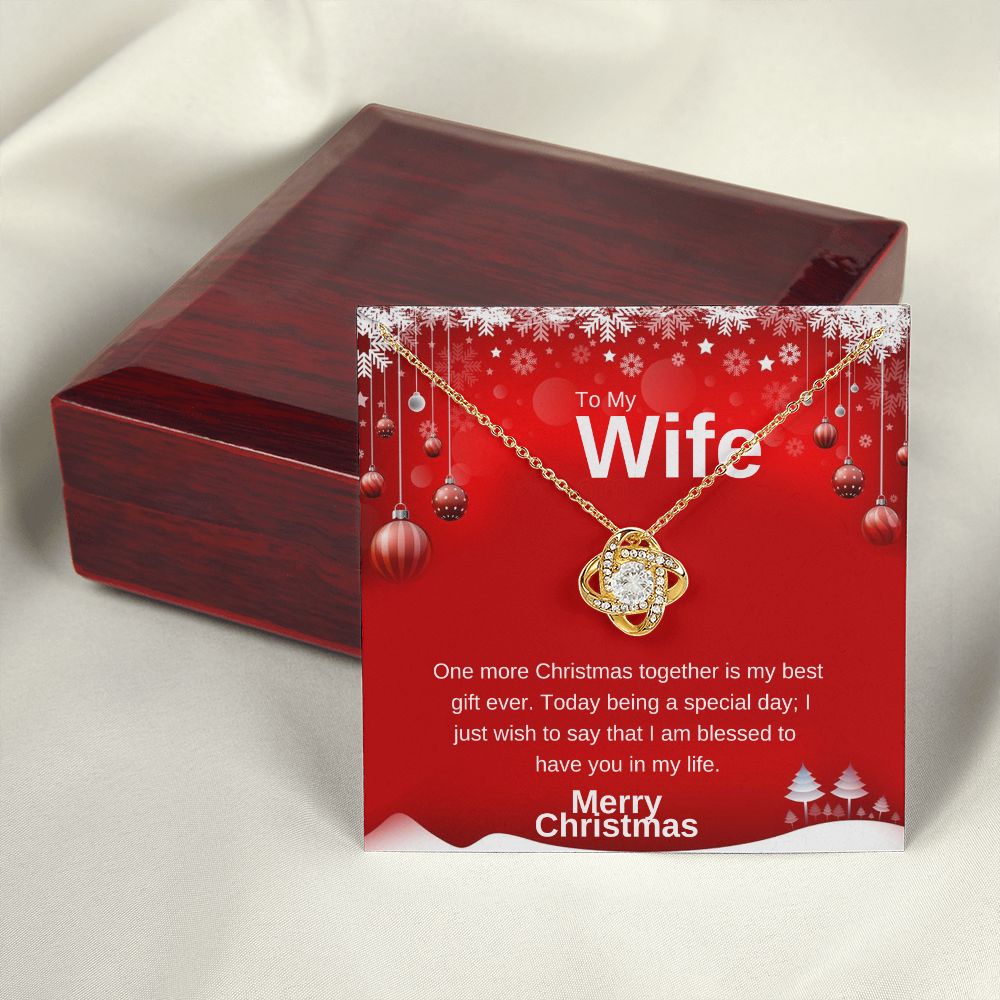 To My Wife - One More Christmas Together