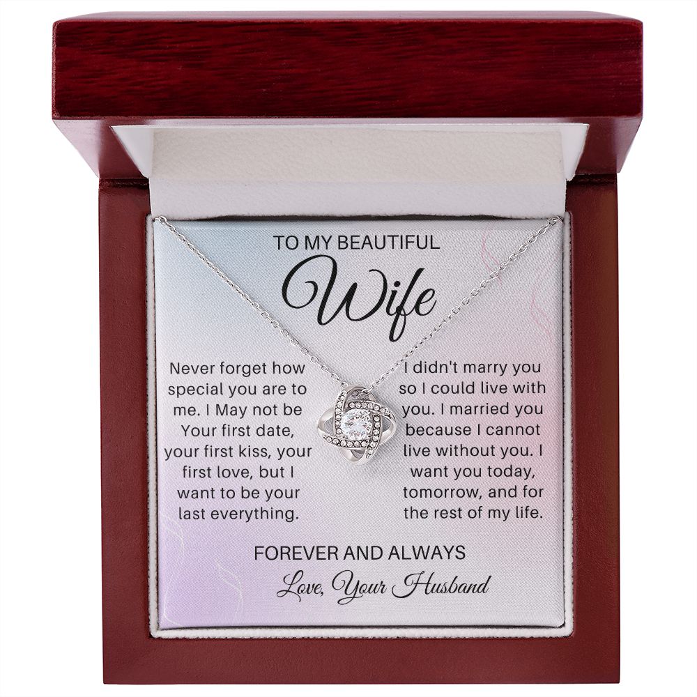 To My Wife - Forever and Always - mixcolorversion (ETSY)