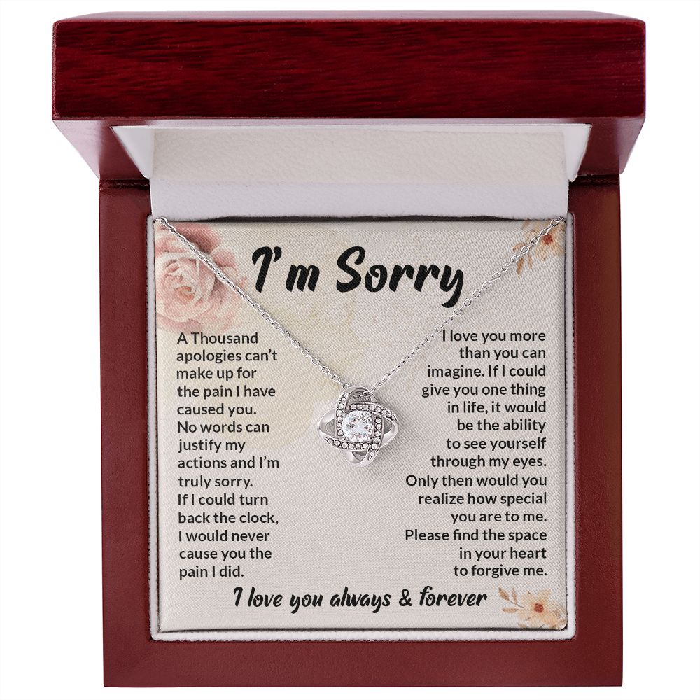 I Am Sorry - Thousand Apologies (ETSY)