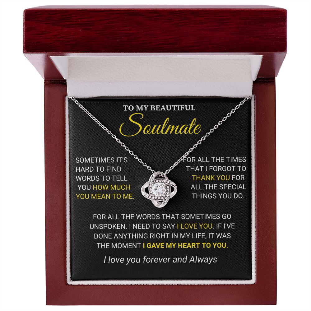 To My Soulmate-I Gave My Heart to You (ETSY)