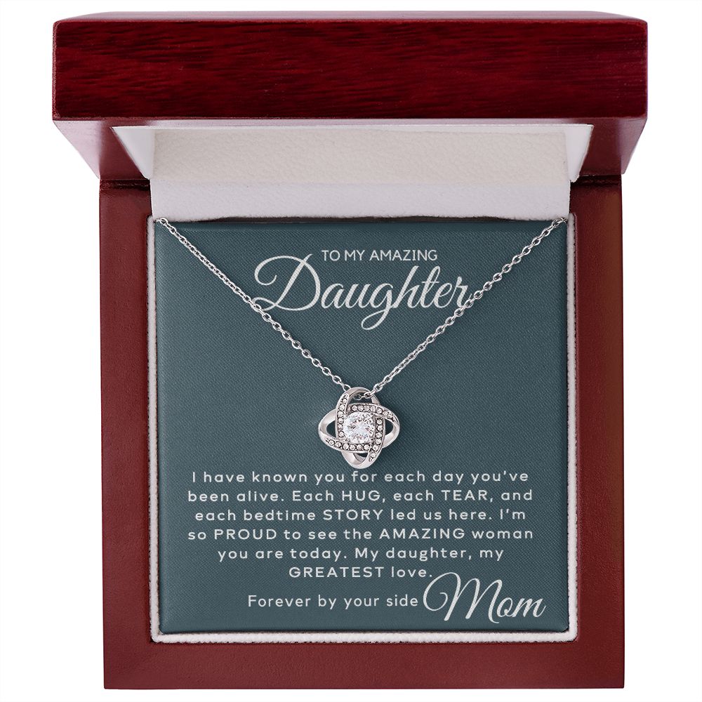 To My Daughter - Each Hug Each Tear (ETSY)