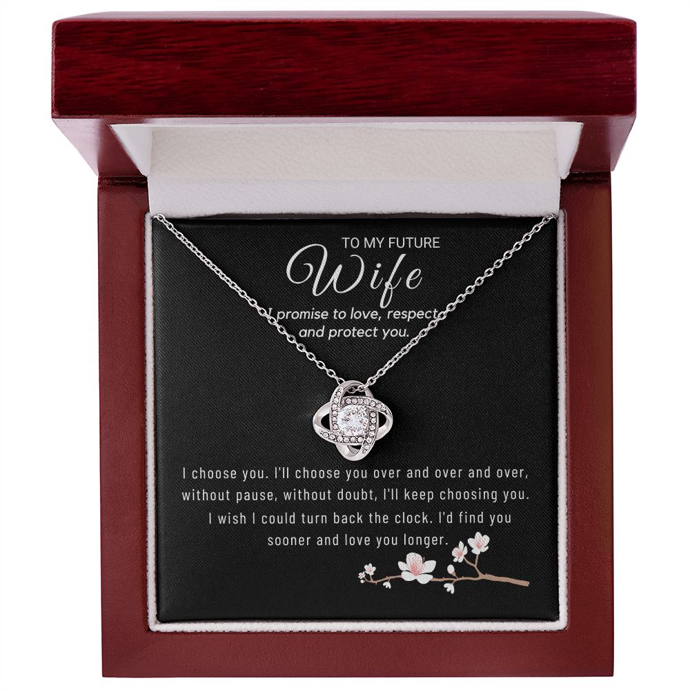To My Future Wife - I'll Choose You Over n Over (ETSY)