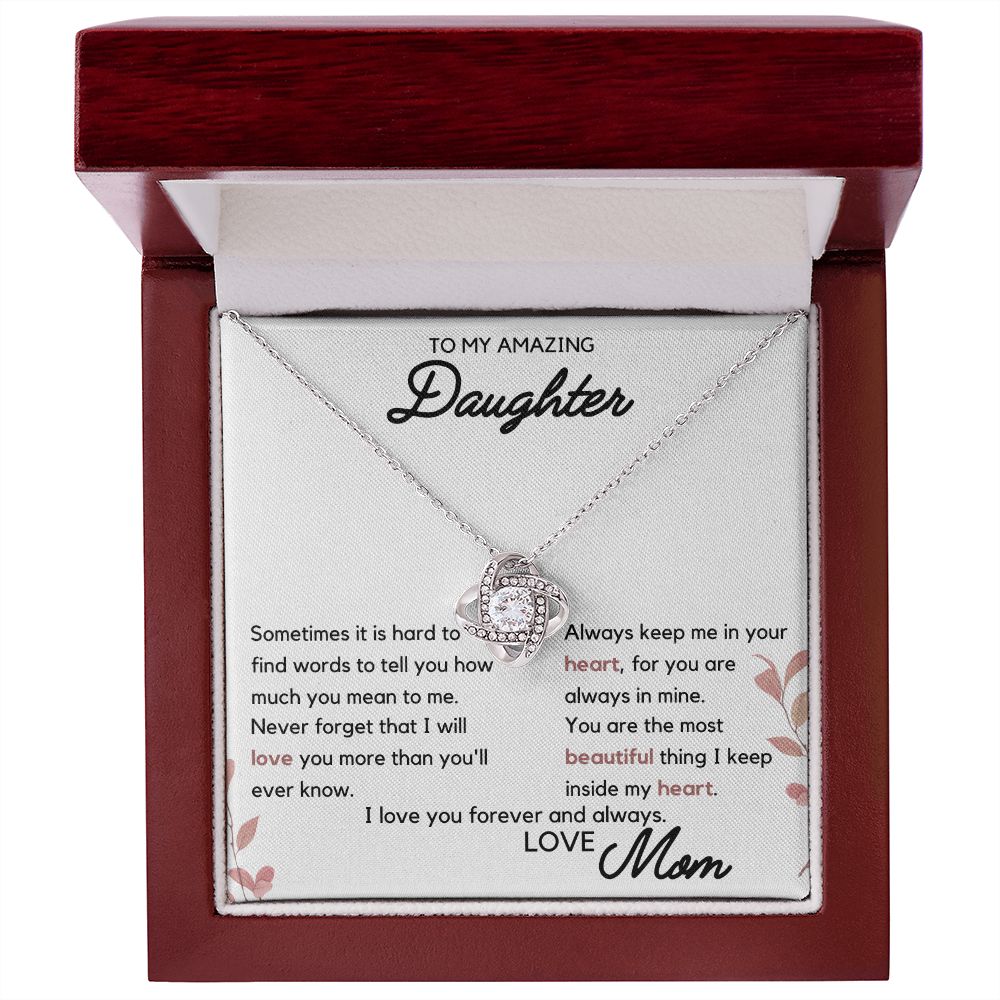 To My Daughter - Beautiful Thing I keep Inside My Heart