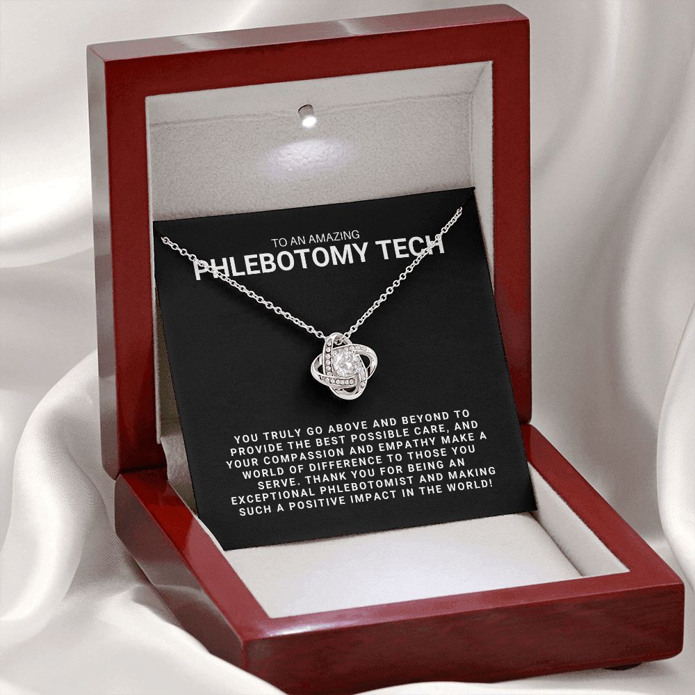 Phlebotomy Tech - black background (ETSY)
