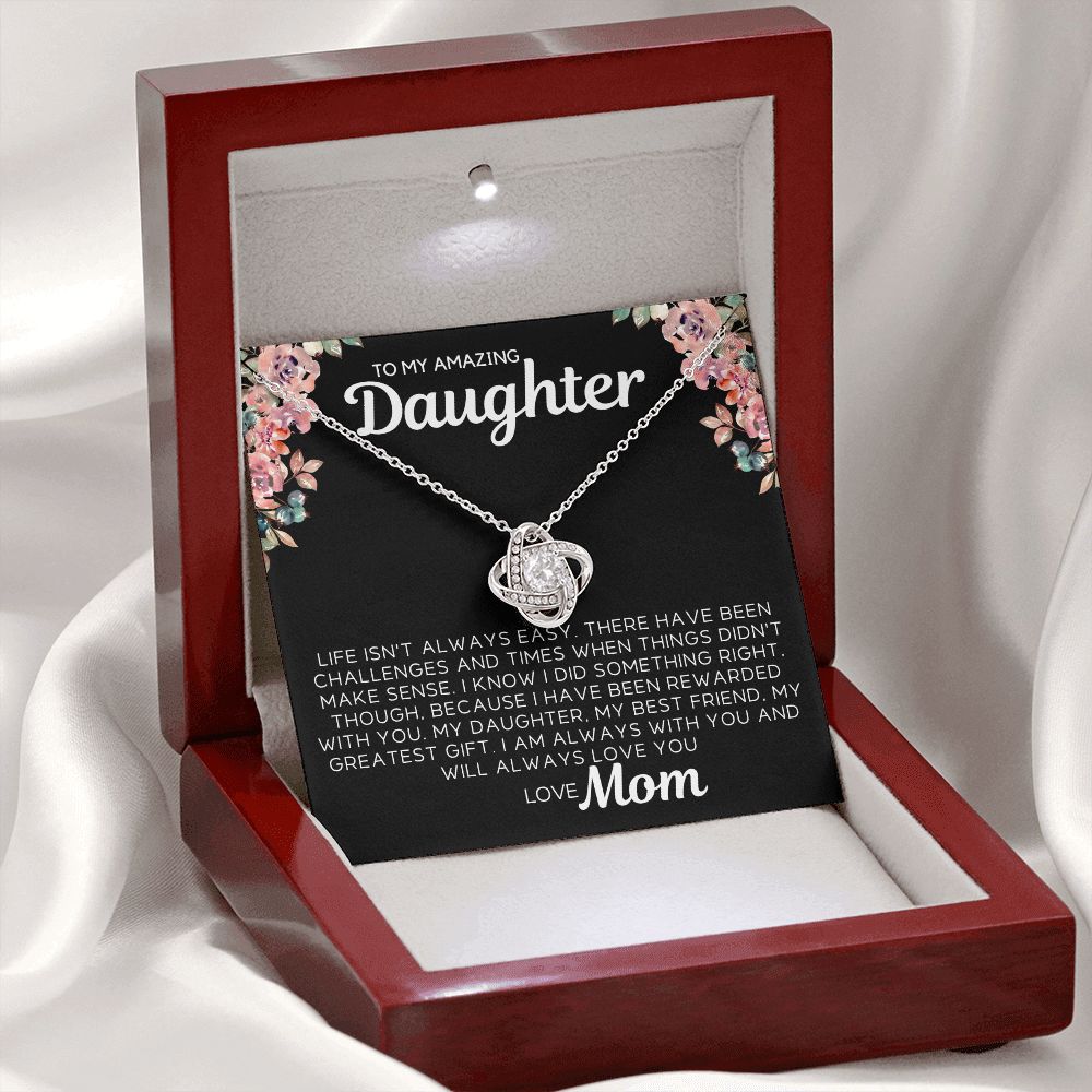 To My Daughter - Life Isn't Always Easy (ETSY)