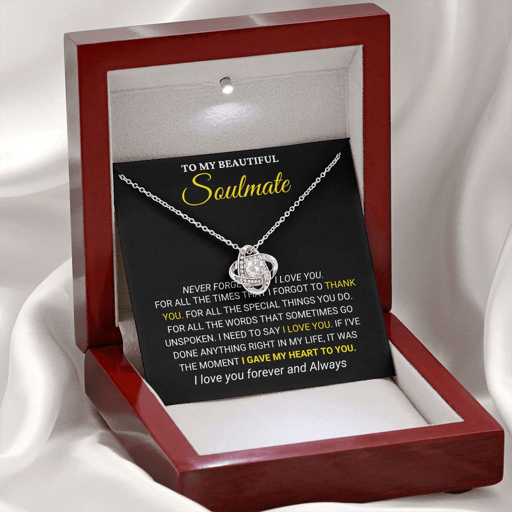 To My Soulmate- Never Forget That I Love You (ETSY)