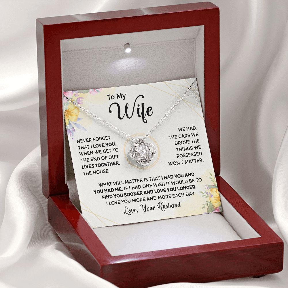 To My Wife - I Had You and You had Me (ETSY)