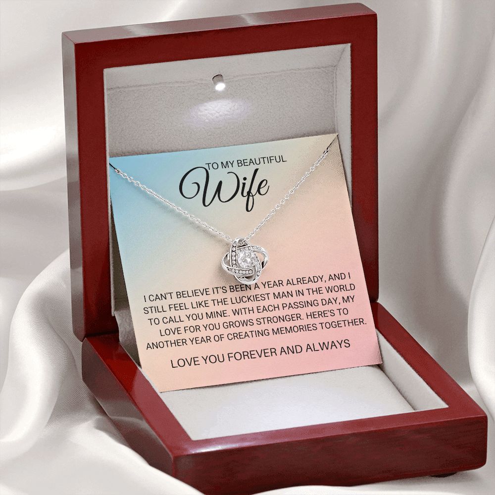 To My Wife - One Year Anniversary(ETSY)