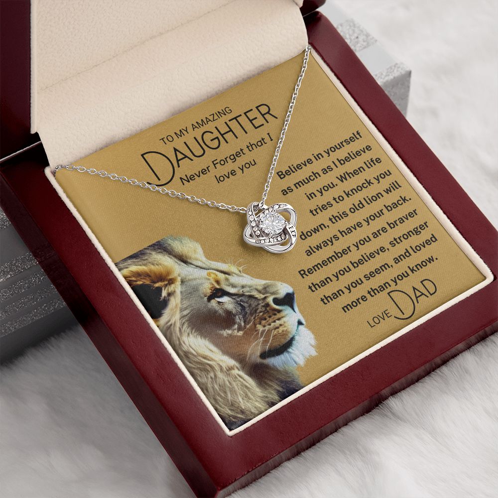To My Daughter - Believe in Yourself - Lion