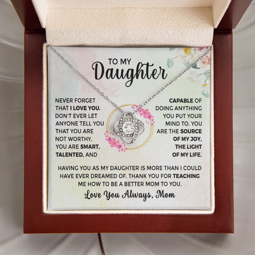 To My Daughter - Thank You for Teaching Me How to Be a Better Mom