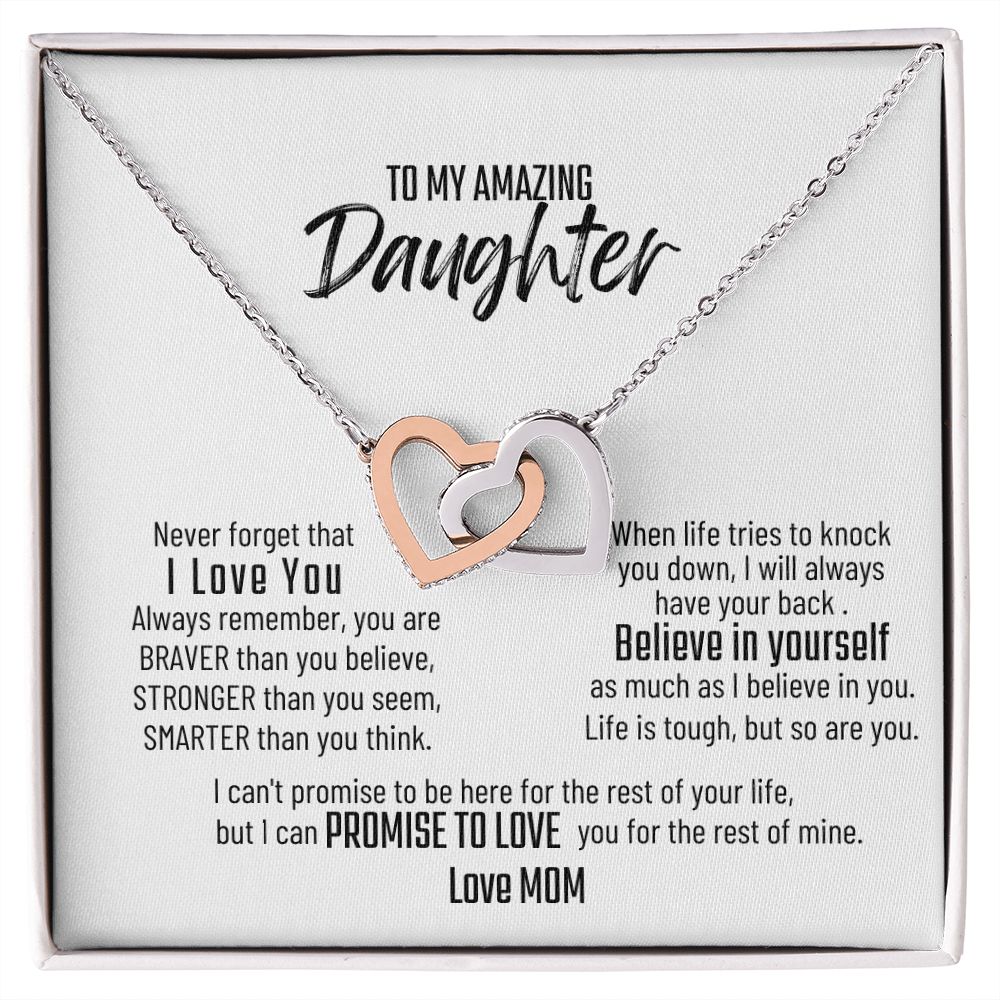 Gift for Daughter - Never Forget That I Love You