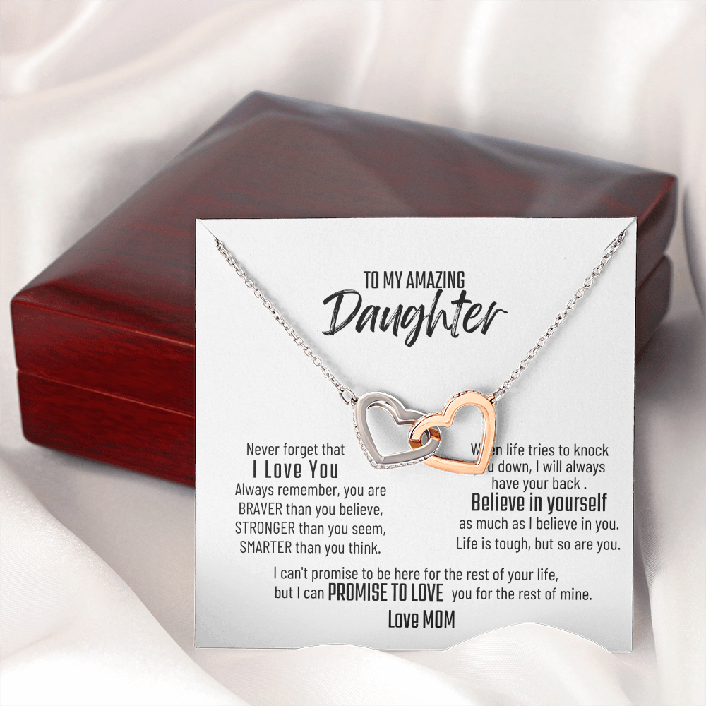 Gift for Daughter - Never Forget That I Love You