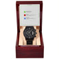 Black Chronograph Watch - ETSY Template
