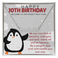 Happy 10th Birthday Penguin (ETSY)