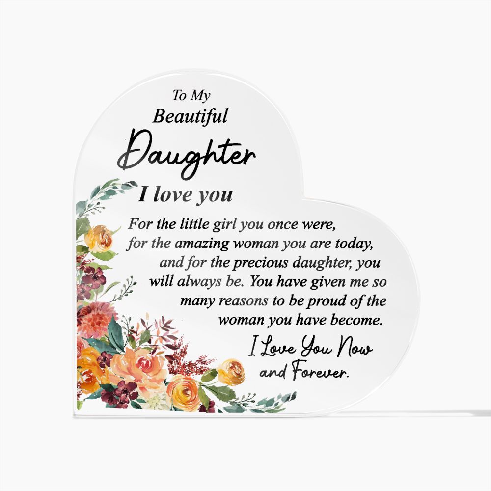 To My Precious Daughter