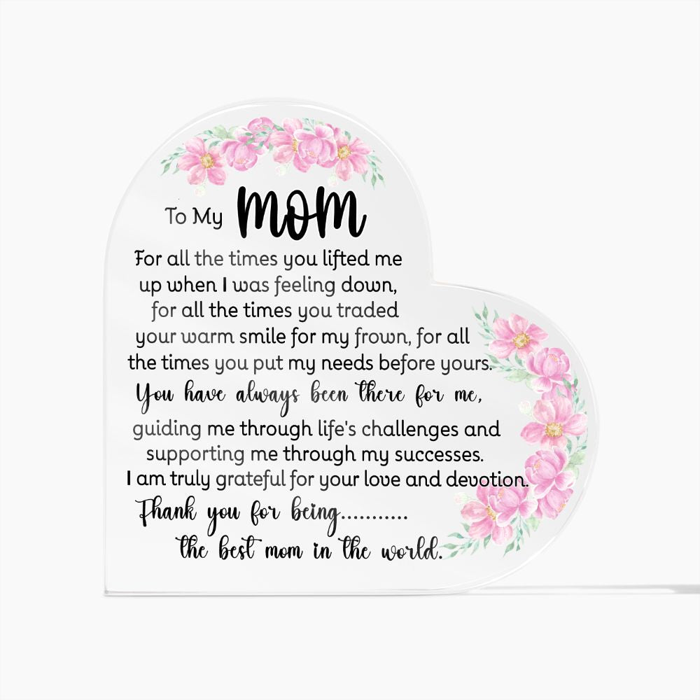 To My Mom_Thank you for being the best mom