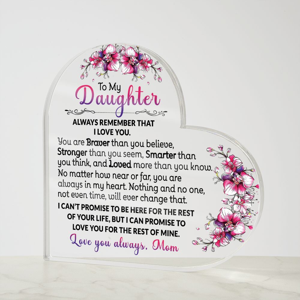 To My Daughter - Braver Than You Believe_var1