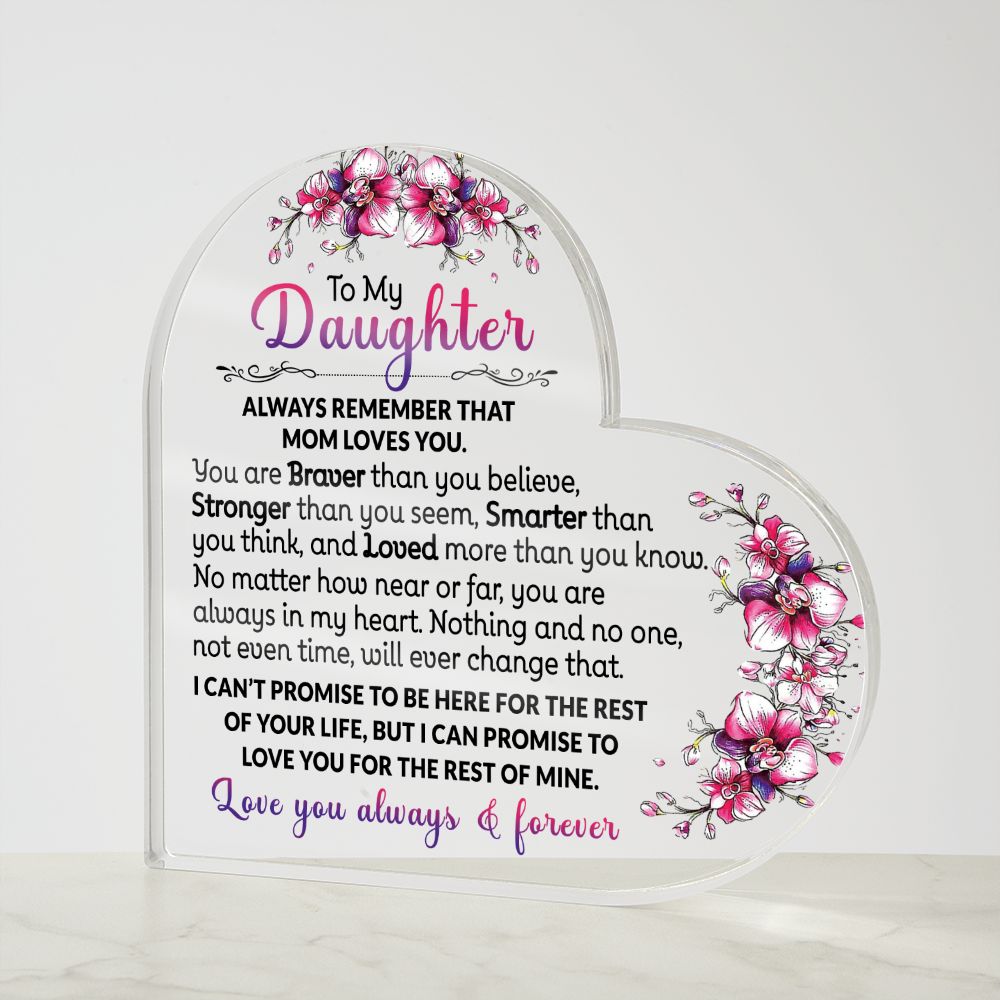 To My Daughter - Braver Than You Believe