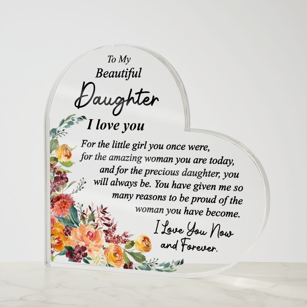 To My Precious Daughter