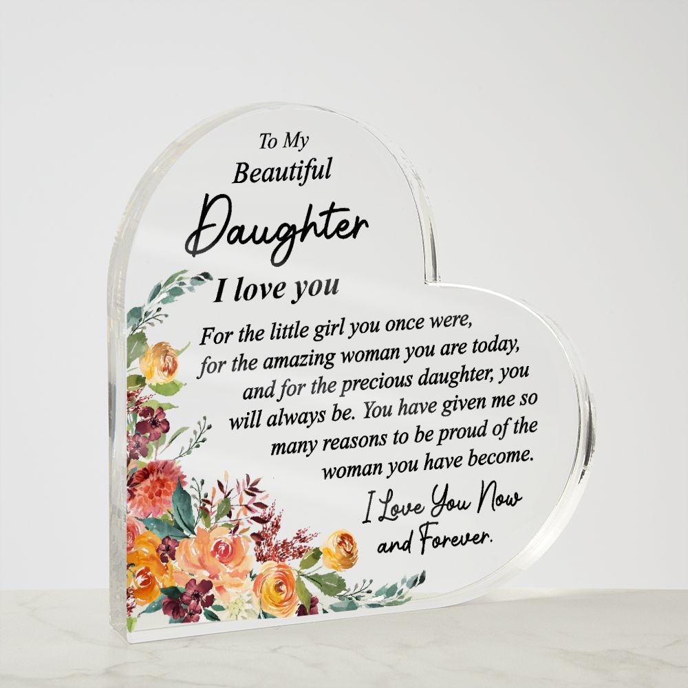 To My Precious Daughter