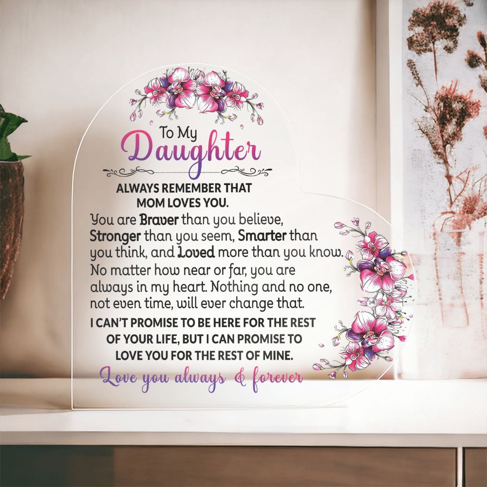 To My Daughter - Braver Than You Believe