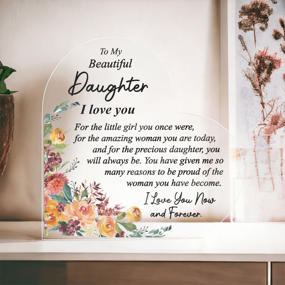 To My Precious Daughter