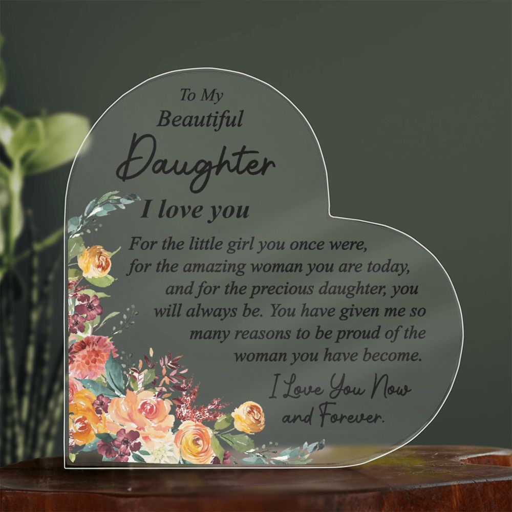 To My Precious Daughter