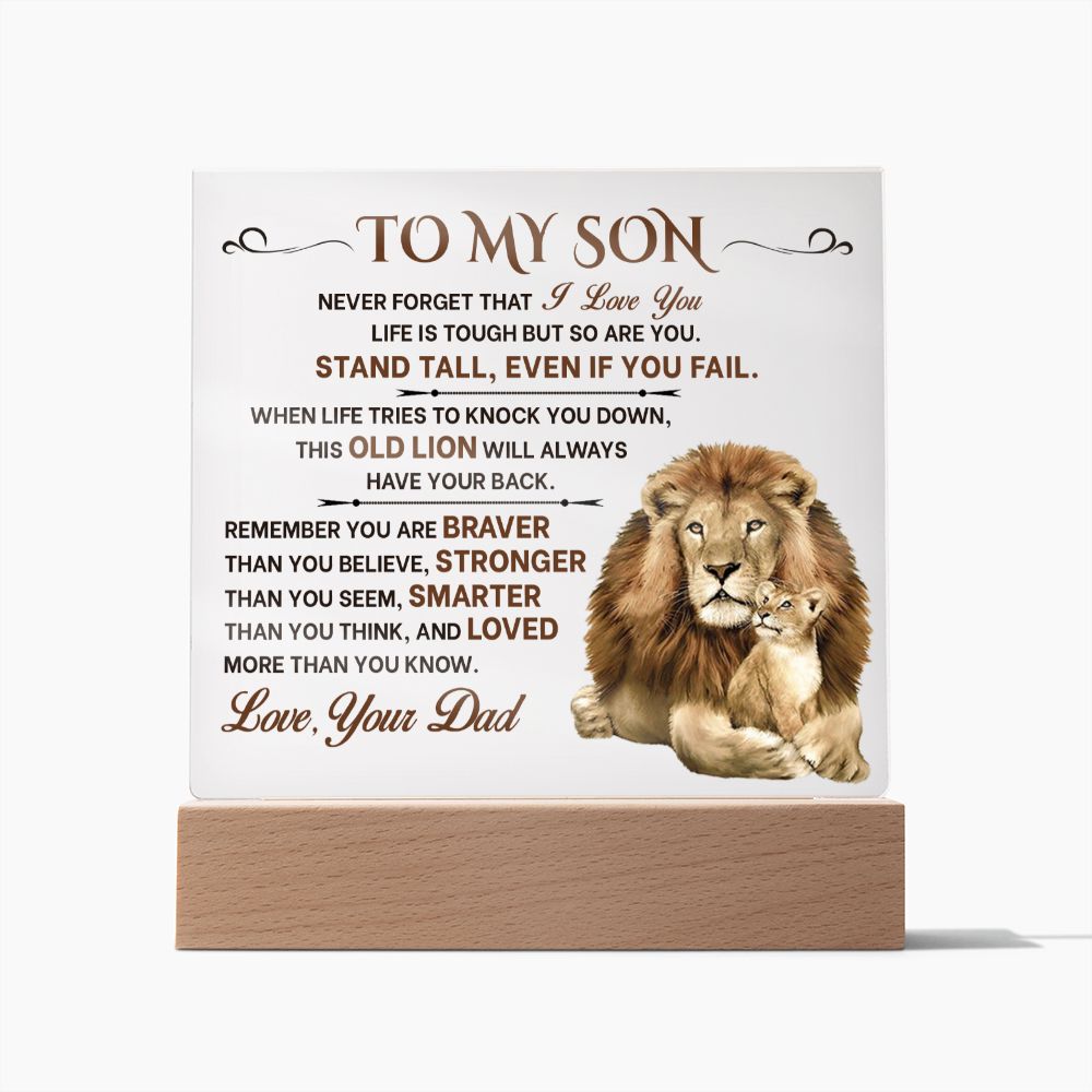 To My Son From Dad_Stand Tall