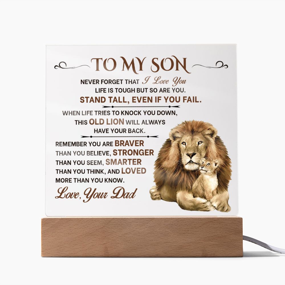 To My Son From Dad_Stand Tall