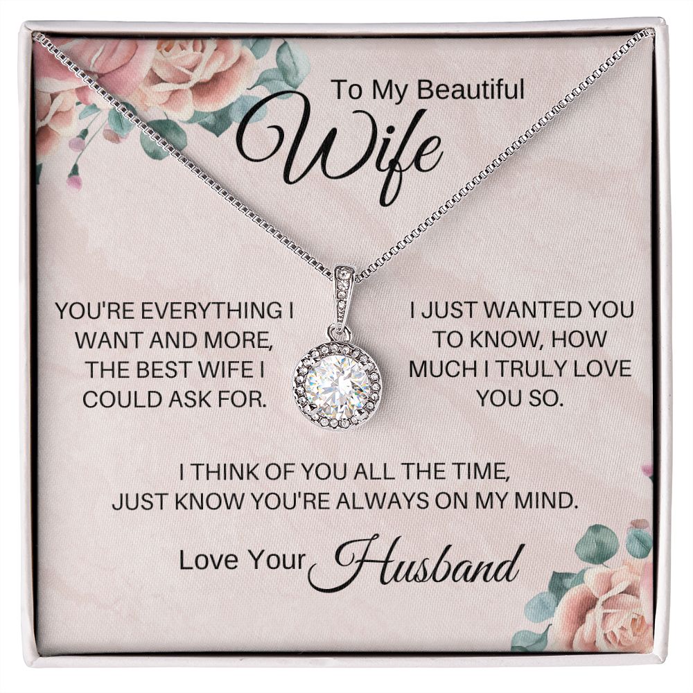 To My Wife - Best Wife I could Ask For (ETSY)