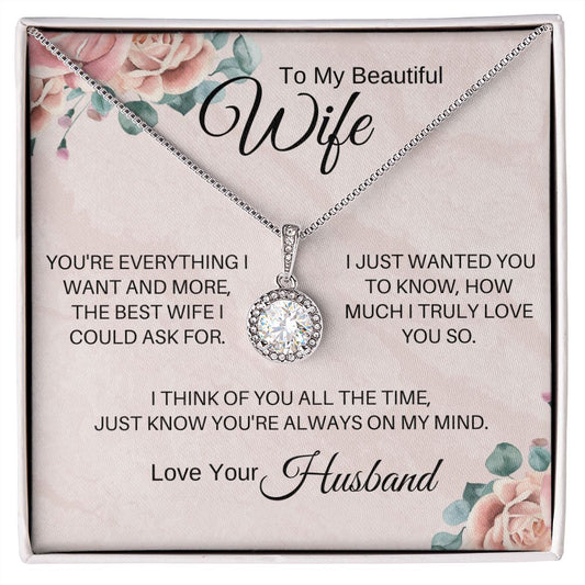To My Wife - Best Wife I could Ask For (ETSY)