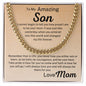 To My Son - How Proud I Am to be Your Mom (ETSY)