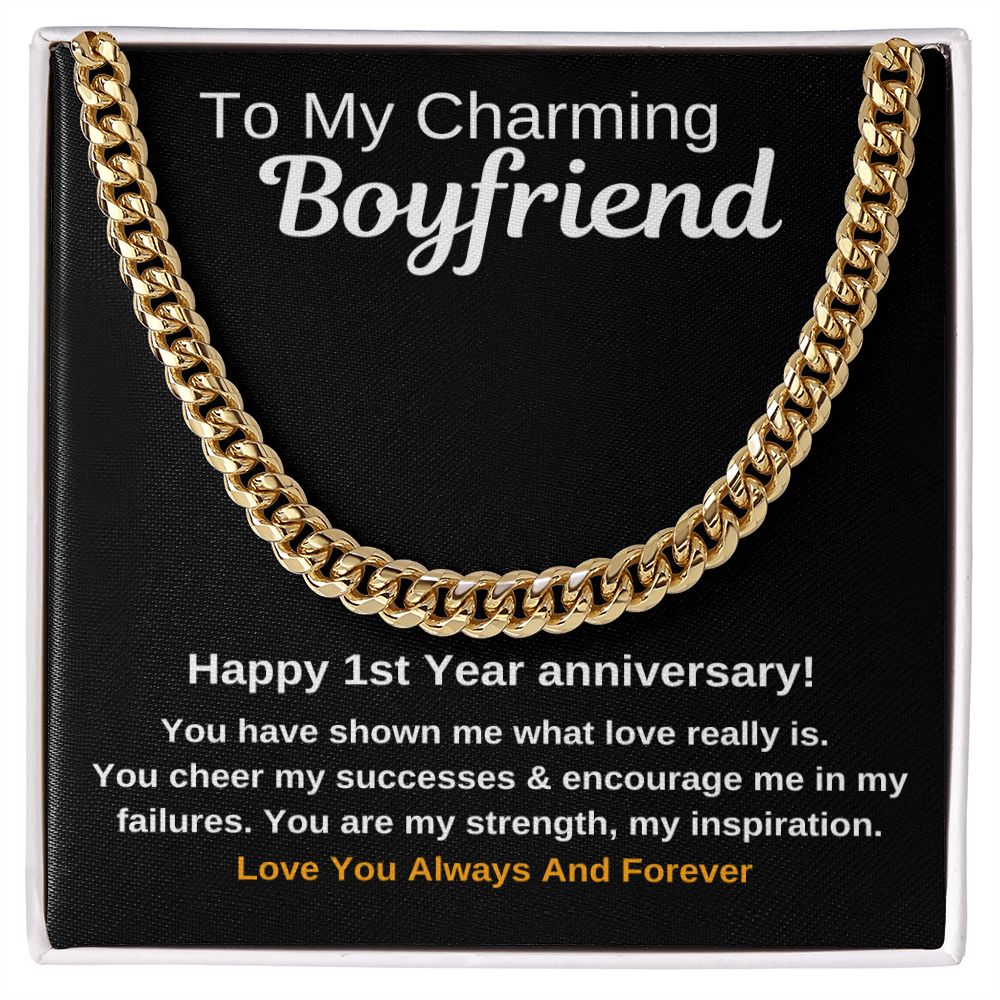 To My Charming Boyfriend - You are My Strength and My Inspiration
