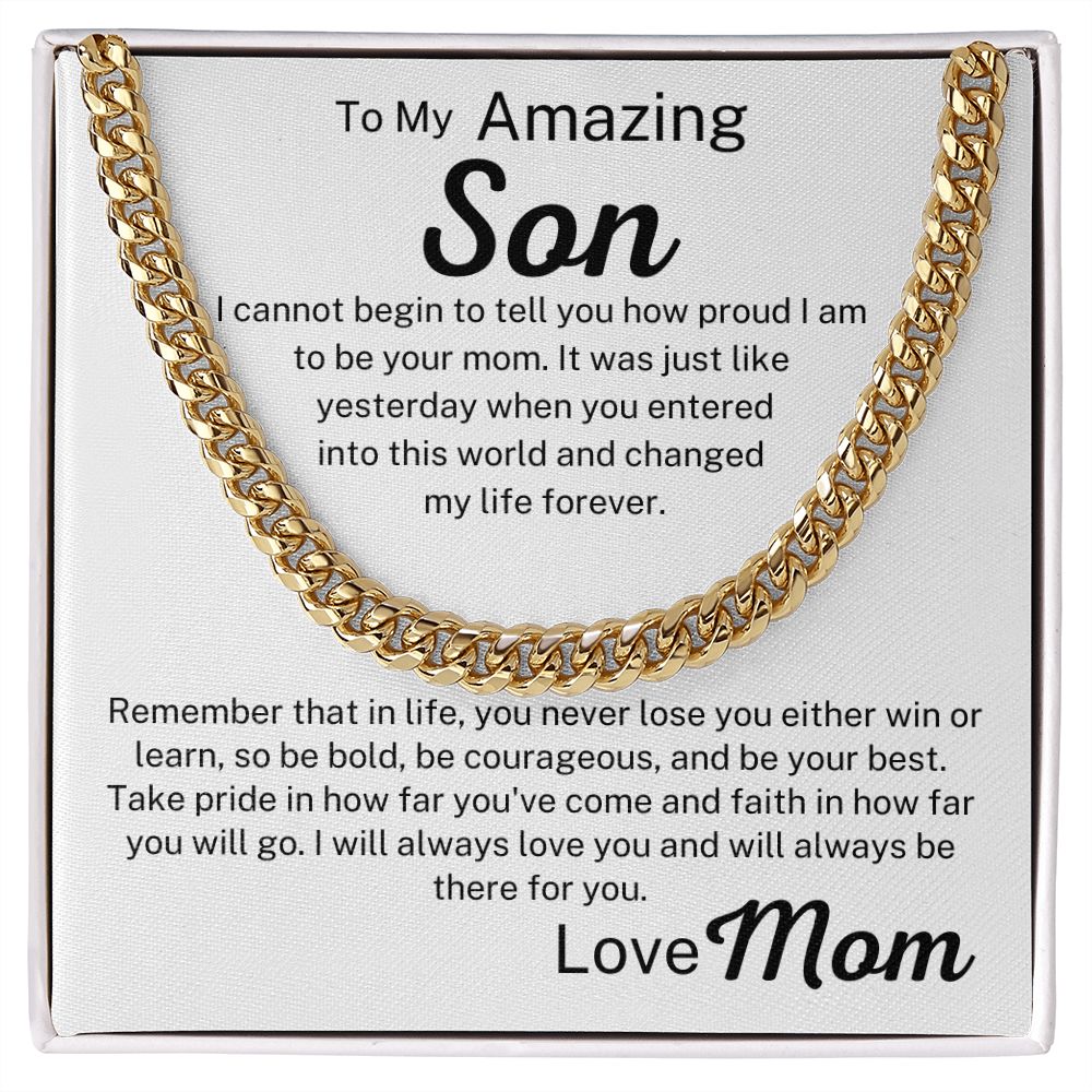 To My Son - Take Pride in How Far You've Come