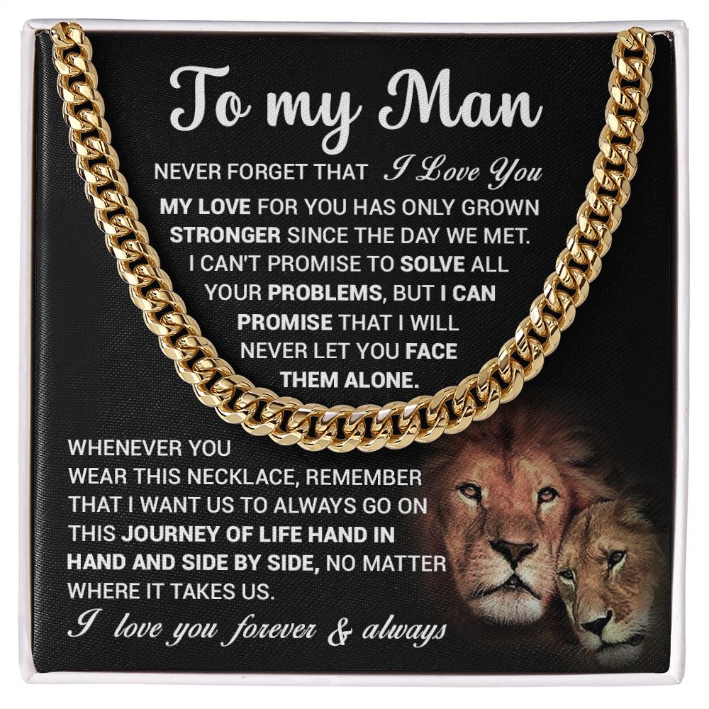 To My Man_Hand in Hand Side by Side
