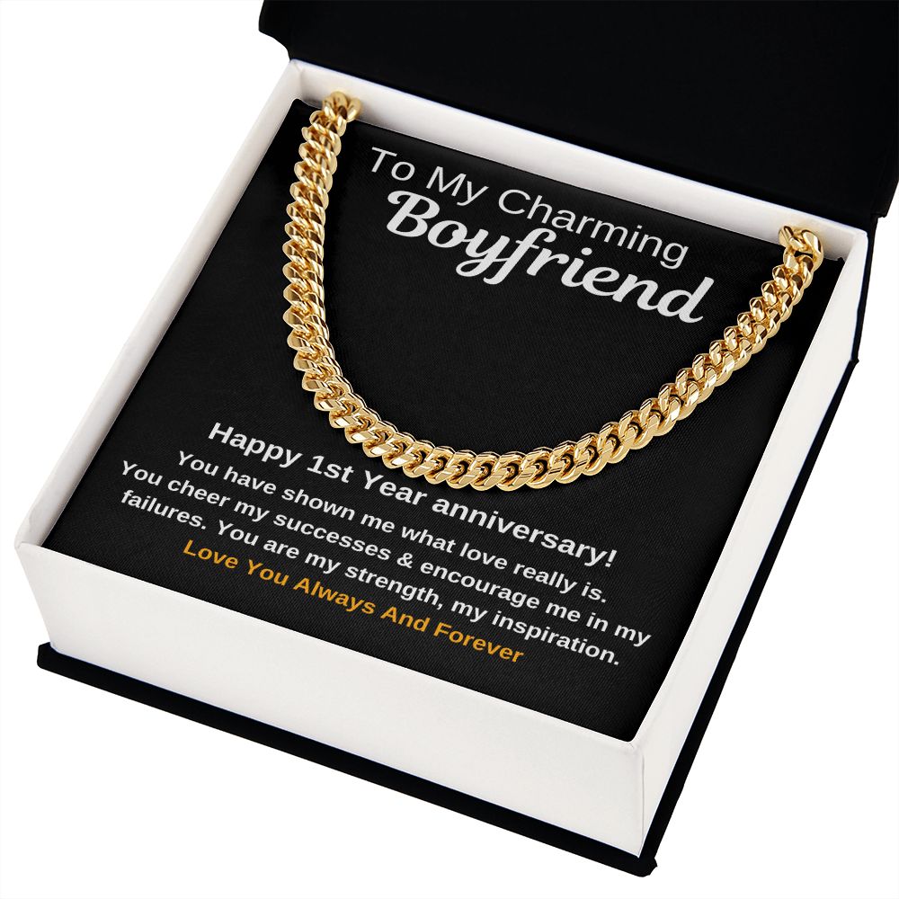To My Charming Boyfriend - You are My Strength and My Inspiration