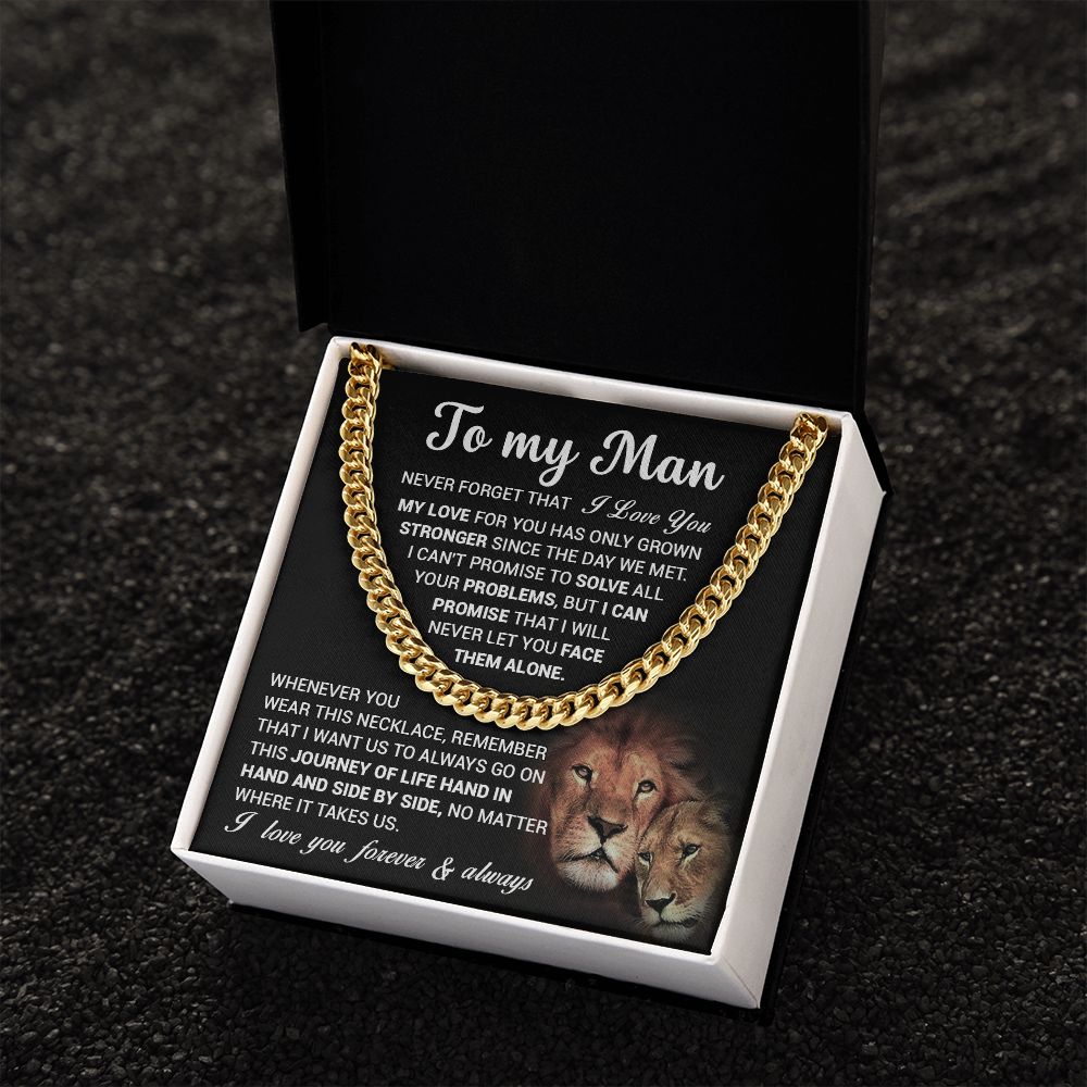 To My Man_Hand in Hand Side by Side