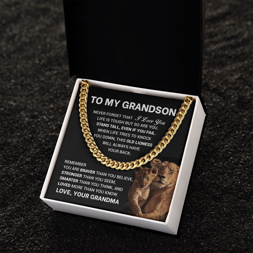 To My Grandson - Stand Tall Even if You Fail