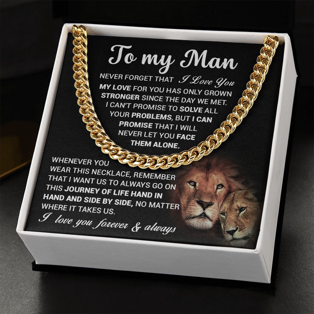To My Man_Hand in Hand Side by Side