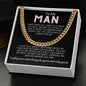 To My Man - No Treasure Equal Your Worth (ETSY)