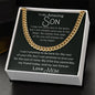 To My Son - My Son Forever (ETSY)