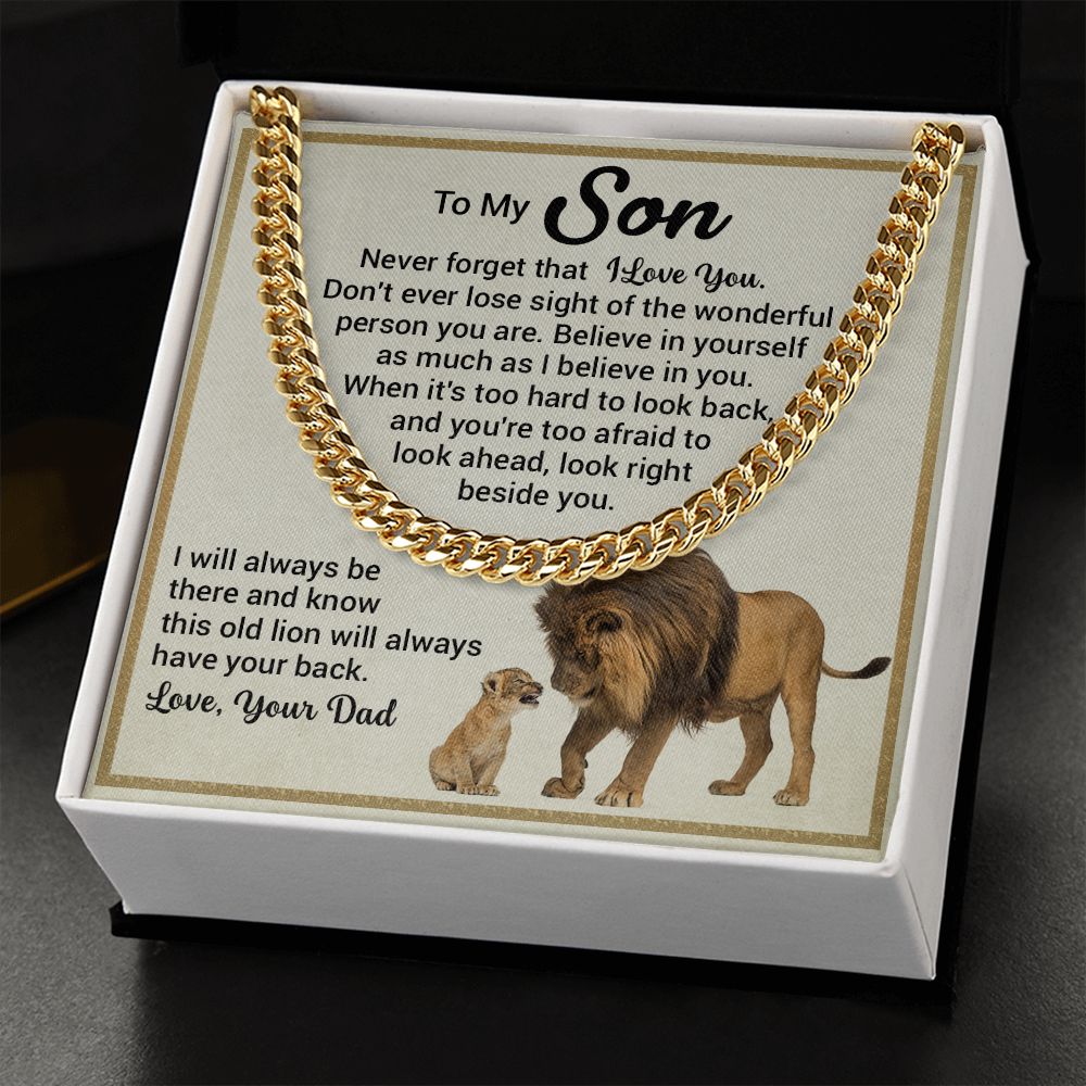 To My Son - Old Lion Will Always Have Your Back