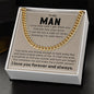 To My Man - Find You Sooner and Love You Longer (ETSY)
