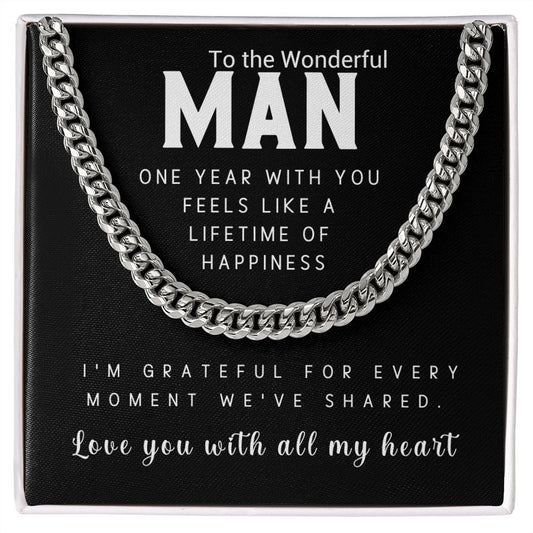 To My Man_ One Year With You(ETSY)