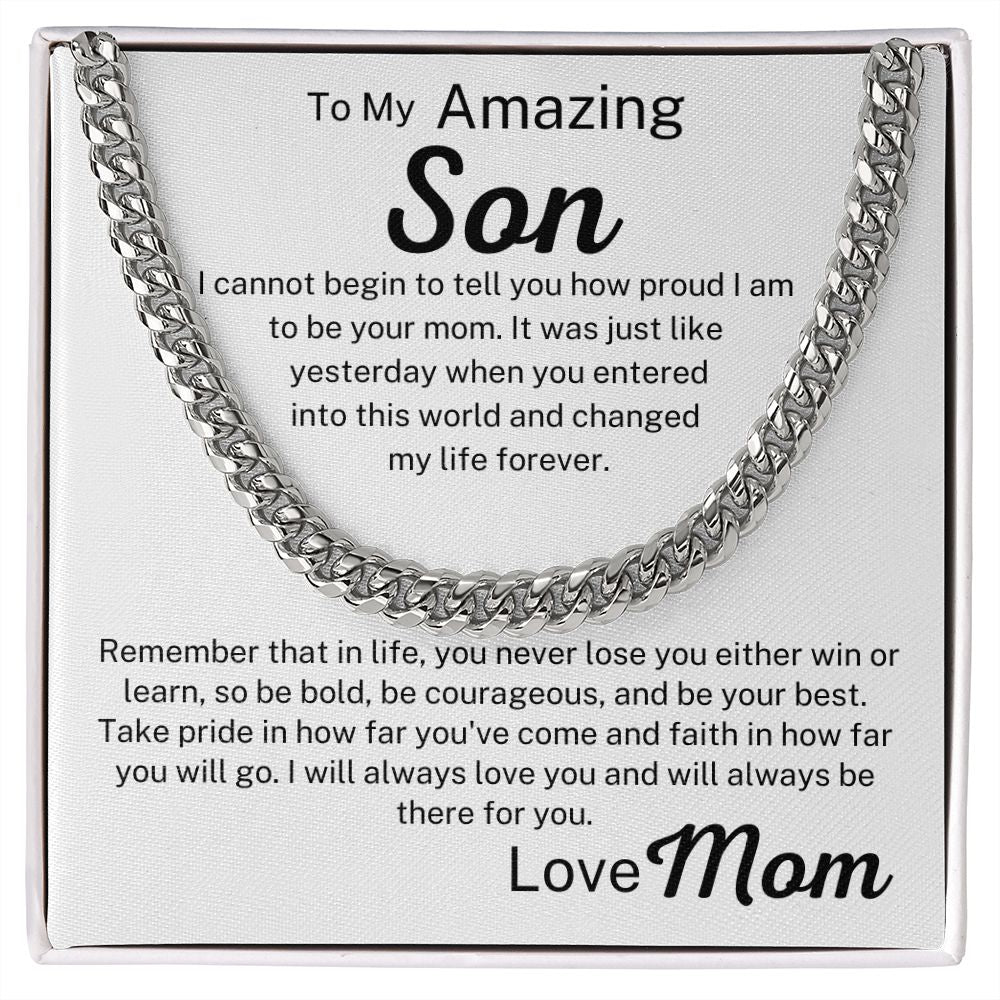 To My Son - Take Pride in How Far You've Come